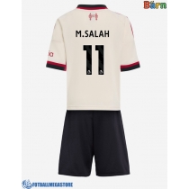 Fotballdrakt Barn Liverpool Mohamed Salah #11 Bortedraktsett 2025-26 Kortermet (+ Korte bukser)